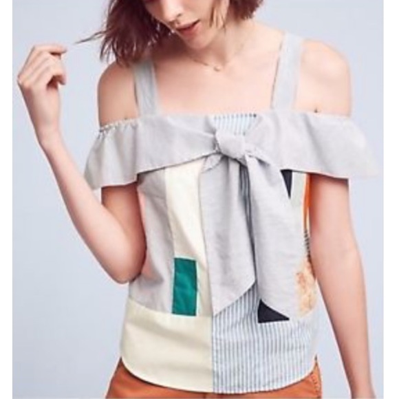 Anthropologie Tops - Anthropologie Maeve Patchwork Top